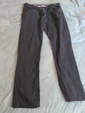 Armani Collezione Pants 34 x 32 Dark gray Straight fit EUC